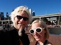 TradeMark and Christy at Darling Harbor in Sydney
